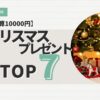 予算10000円　0歳クリスマスプレゼントおすすめTOP7